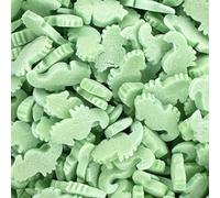 A Pinch Of - Bigger - Mermaid Green Seahorse Cake Topper Sprinkles - 65g Edible Matt Vegan Cupcake/Cake Decorations - Weddings, Christenings & Parties