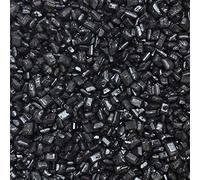 A Pinch Of - Glimmer Sugar Black - Mini Pouch - 30g - Edible Cake Topper Sprinkles for Birthday Parties, Halloween, New Years Eve - Crystal Cake Decorations