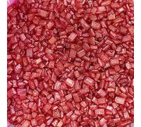 A Pinch Of - Glimmer Sugar - Red - Cake Topper Sprinkles - 30g Edible Shimmer Cupcake/Cake Decorations - Weddings, Christenings & Xmas Parties