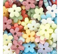 A Pinch Of - Hippy Flowers Mix Easter Cake Sprinkles - 25g Matt Sugar Edible Cupcake Decorations - Spring & Easter Cake Decorations Edible - Pastel Flower Sprinkles for Parties & Weddings