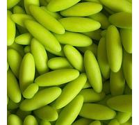 A Pinch Of - Jumbo Rice - Lime Green Halloween Cake Topper Sprinkles - 25g Edible Matt Cupcake Decorations - Party Sprinkles, Halloween Themed Cakes and Bakes