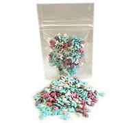 A Pinch Of - Magical Unicorns - 25g Matt & Glimmer Unicorn Sugar Shape Mix Cake Sprinkles - Magical & Fairy Themed Cupcake Decorations