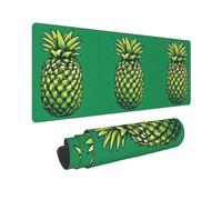 a Pineapple Gaming Mousepad Large Waterproof Non-Slip Desk Mat for Home Office Work Computer, Keyboard Pad Work from Home Essentials - 80x30cm