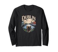 A Pint on The Liffey Long Sleeve T-Shirt