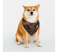 a Pirate Boat Pet Scarf Stylish Triangle Bid Scarf Bandana Pet Accessory,Washable Pet Kerchief for Girl Boy Dogs or Cats Medium