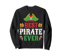 A Pirates Christmas Voyage - Christmas Lights Xmas Pirate Sweatshirt