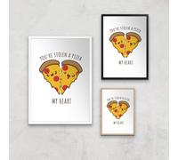 A Pizza My Heart Art Print - A2 - Print Only