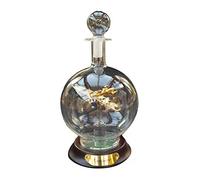 A Plane Model (Spitfire and Lancaster) Spirit Decanter Ornamental Gift, with Crystal Glass Stopper | A Personalised Dispenser/Rounded Bottle for your Favorite Drinks (Lancaster Gilded Aeroplane)