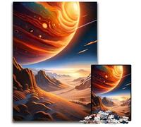 A Planet from Beyond Puzzle 1000 Pieces Jigsaw Paper Jigsaw Interactive Family Game Ideal Family Activity Game 1000 PCS(38x26cm)