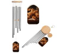 A Plate of Fried Chicken Wind Chimes for Outside 20.5 Inch Small Windchime