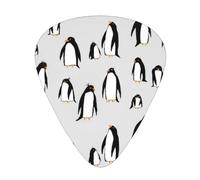A Plethora Of Penguins,12 Pcs Guitar Pick,3 Different Thickness Plectrums for Acoustic Guitar Bass Ukulele (0.46mm 0.96mm 0.71mm)