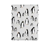 A Plethora Of Penguins, PU Leather Laptop Sleeve, Notebook Bag Laptop Case Sleeve Tablet Briefcase