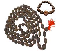 A Plus Kamal Gatta Japa Mala | Natural 51 Beads Lotus Seed Mala | Laxmi Pooja Mala | Meditation | Spritual Practice.1 Pcs