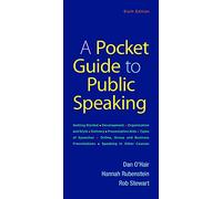 A Pocket Guide to Public Speaking