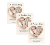 A Pocket Hug for Hairstylists, Mini Hairdresser Tools Heart Pocket Hug Token with Greeting Cards, Personalized Christmas Appreciation Gifts for Hairdresser Appreciation(#B)