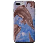 A Pod of Playful Jumping Dolphins Case for iPhone 7 Plus/8 Plus