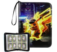 (A) Pokmon Anime Print Game Card Bag Storage Book Zipper Booklet Card Holder Album