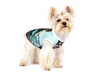 A Pomeranian wearing a gorgeous dress Premium Dog Tshirt - Soft 100% Cotton Ropa Para Perros, Perfect for Small to Medium Dogs, Stylish and Comfortable Shirts for Dogs S
