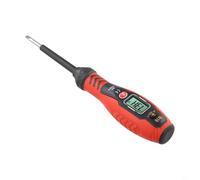 A, Portable Voltage Tester Pen, Alloy Construction with Audible and Visual Indicators for Live and Neutral Wire Identification, Ideal for Electrical Work and Automotive Applications
