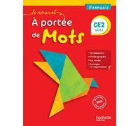 A portee de mots CE2 Livre de l'eleve Edition 2017: Manuel de l'élève