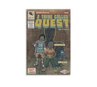 A Poster Tribe Called Quest Hip Hop Group Vintage Music Posters for Room Aesthetic Canvas Wall Art Bedroom Decor08x12inch(20x30cm)