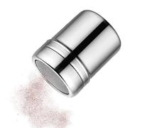a- Powder Shaker with Lid | Stainless Steel Duster Sifter | Powder Sugar Shaker | Metal Dredge Shaker | Flour Sifter for Cinnamon Icing Sugar Powder Salt Cocoa Spices Flour