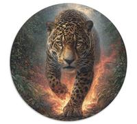 A Powerful Large Jaguar Rätsel Für Erwachsene 1000pcs (67.5x67.5cm),Herausforderungsspiele