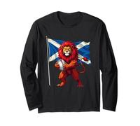 A Powerful Scottish Lion Rampant Long Sleeve T-Shirt