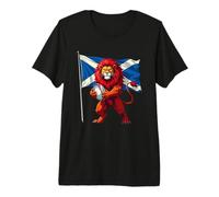 A Powerful Scottish Lion Rampant Premium T-Shirt