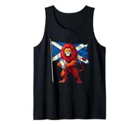 A Powerful Scottish Lion Rampant Tank Top