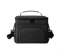 A Practical Solution in the Form of an Insulated Lunch Carrier Designed to Meet Various Daily Needs Efficiently (black)