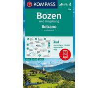 A préciser Bozen & surroundings D/I/E + Aktiv Guide (Map) (US IMPORT)