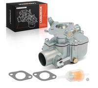 A-Premium 1 Barrel Carburetor Compatible with International Farmall IH Tractor Cub Tractor, Cub LoBoy 154, 185,187, C60 Tractors, Marvel Schebler Style Tractor