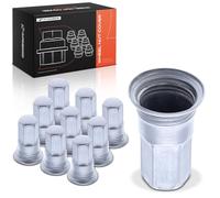 A-Premium 10PCS 24mm Wheel Lug Nut Covers Compatible with Chevrolet Impala 2000-2005, Lumina 1995-2000, Monte Carlo 1995-1999 & Buick Regal 1996 & Oldsmobile Achieva & Pontiac Grand Am, Sunbird