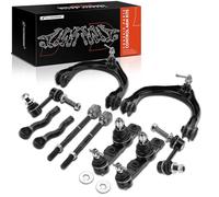 A-Premium 10Pcs Front Suspension Kit, Upper Control Arm, Sway Bar Link, Tie Rod End, Ball Joint, Compatible with Lexus GS300 2006 GS350 GS450h 2007-2011 GS430 2006-2007 GS460 2008-2011