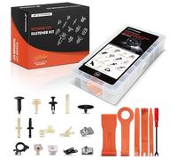 A-Premium 150PCS (14-Type) Car Retainer Clip Kit Compatible with GMC Sonoma & Chevrolet S10, 1994-2004, Hood Bumper Fender Auto Push Pin Plastic Rivet Fastener Replacement Set, w/Removal Tool