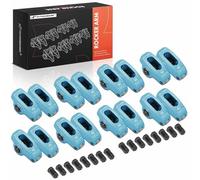 A-Premium 16Pcs Aluminum Shaft Mount Rocker Arms Kit with Needle Bearings Compatible with Ford BBF(Big Block) 460, 1.73 Ratio