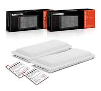 A-Premium 2-PC Engine Air Filter Compatible with Lexus RX400h 2006-2008 & Toyota Highlander 2006-2010, V6 3.3L, Rigid Panel, Replace# 17801-20050