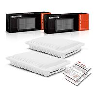 A-Premium 2-PC Engine Air Filter Compatible with Toyota, Pontiac & Scion Models - Corolla 2009-2019, Matrix 2009-2014, Yaris 2006-2018, Vibe 2009-2010, iM 2016, xD 2008-2014 - Replace# CA10190