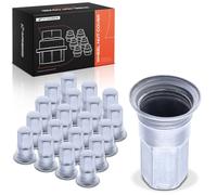 A-Premium 20PCS 24mm Wheel Lug Nut Covers Compatible with Chevrolet Impala 2000-2005, Lumina 1995-2000, Monte Carlo 1995-1999 & Buick Regal 1996 & Oldsmobile Achieva & Pontiac Grand Am, Sunbird