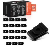 A-Premium 20PCS Bumper Fender U Nut Screw Retainer Clips - Compatible with Toyota Camry RAV4 Prius Highlander Tundra Sienna Echo & Lexus CT200h RX300 RX400h & Scion xB iQ - Fits M5.5 (#12) Screw