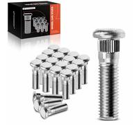 A-Premium 20Pcs M12-1.5 Wheel Studs Compatible with Honda CR-V Civic Accord Crosstour Odyssey Pilot Element Clarity Prelude HR-V Acura MDX TL RL TLX RDX