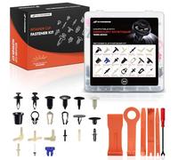 A-Premium 210PCS (21-Type) Car Retainer Clip Kit Compatible with Mercury Mystique 1995-2000 Bumper Fender Hood Door Auto Push Pin Plastic Rivet Fastener Replacement Set, w/Removal Tool
