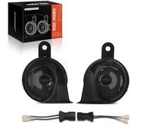 A-Premium 2Pcs Electric Car Snail Horn Compatible with Buick Enclave, LaCrosse, Regal, Park Avenue, Century