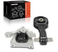 A-Premium 2PCS Transmission Mount and Torque Strut Mount Set Compatible with Honda Civic 2006-2011 1.3L, Automatic CVT Transmission, Replace# 50850SNCA91, 50890SNCA91