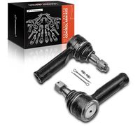 A-Premium 2x Front Outer Tie Rod Ends Left Right Compatible with Ford F-150 F150 2004 2005 2006 2007 2008 Lincoln Mark LT 2006 2007 2008 Replace # ES3691