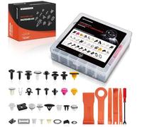 A-Premium 320PCS (25-Type) Car Retainer Clip Kit Compatible with Hyundai Veracruz 2007-2012 Bumper Fender Liner Door Auto Push Pin Plastic Rivet Fastener Replacement Set w/Removal Tool