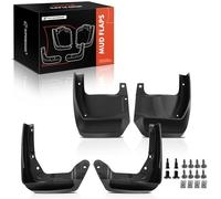 A-Premium 4 PCS Mud Flaps Splash Guards Mudguards Compatible with Honda Odyssey, 2014-2017, V6 3.5L, (fits for EX, EX-L, LX, SE, Touring Elite Touring Mini Passenger Van), Front & Rear