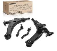A-Premium 4Pcs Front Suspension Kit Lower Control Arm Tie Rod End Compatible with Kia Optima 2001-2005 Magentis 2001-2006 Hyundai Sonata 2002-2005 XG300 2001 XG350 2002-2005