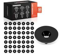 A-Premium 50PCS Nylon Bumper Splash Shield Fender Liner Clips Compatible with Hyundai Sonata, Tucson, Genesis, Veloster & Kia Soul, Optima, Sorento, Forte, Sportage, Rio, Sedona, Niro, Cadenza